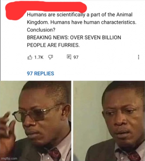 He’s spitting facts tho (fixed and stolen from reddit) | image tagged in guy taking off glasses | made w/ Imgflip meme maker