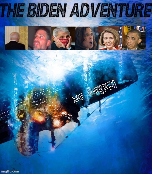 The biden Adventure | image tagged in joe biden,kamala harris,dr fauci,nancy pelosi,obama,united states of america | made w/ Imgflip meme maker