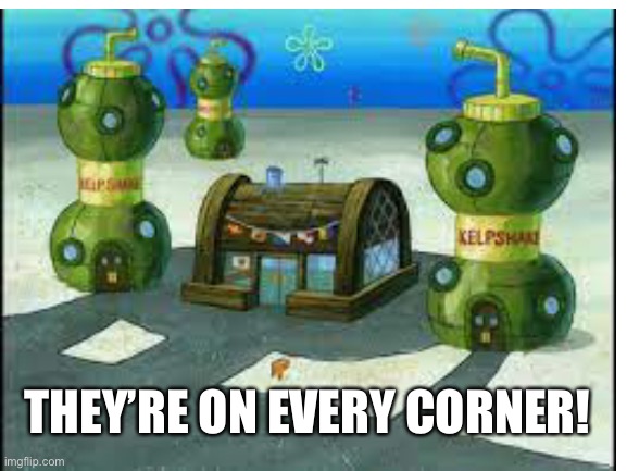 They’re everywhere! spongebob meme Blank Meme Template