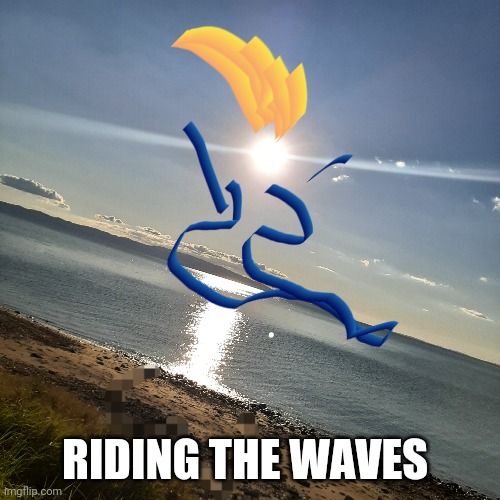 WHO'S THAT GIRL? | RIDING THE WAVES | image tagged in lady gaga,madonna,beyonce,distracted boyfriend,change my mind | made w/ Imgflip meme maker