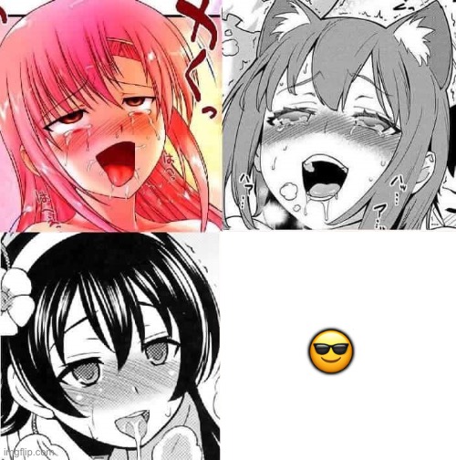 Hentai Faces | ? | image tagged in hentai faces | made w/ Imgflip meme maker