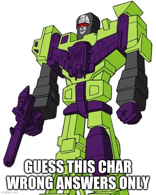 GUESS THIS CHAR WRONG ANSWERS ONLY | made w/ Imgflip meme maker