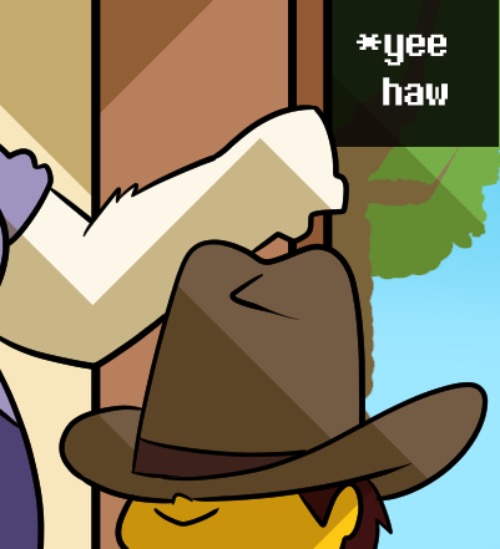 Frisk Yee Haw | image tagged in frisk yee haw | made w/ Imgflip meme maker