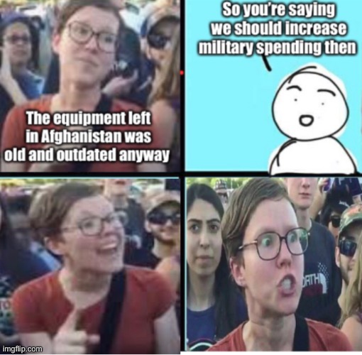 So the military needs new stuff | image tagged in npc meme,memes,politics lol | made w/ Imgflip meme maker