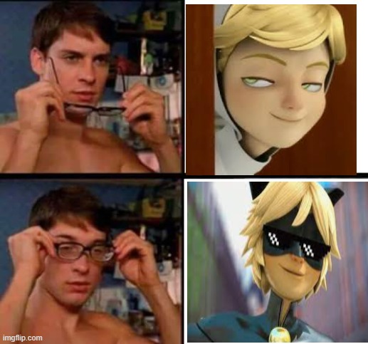 The masters glasses | image tagged in peter parker's glasses | made w/ Imgflip meme maker