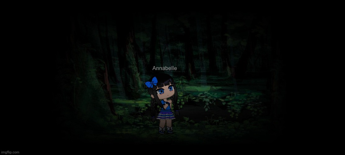 This Is Annabelle From My Story, She Was Lost In The Forest At Night | image tagged in story,oc,child,gacha club | made w/ Imgflip meme maker