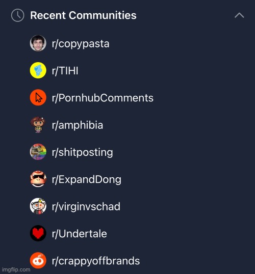 random subreddits i browse | made w/ Imgflip meme maker