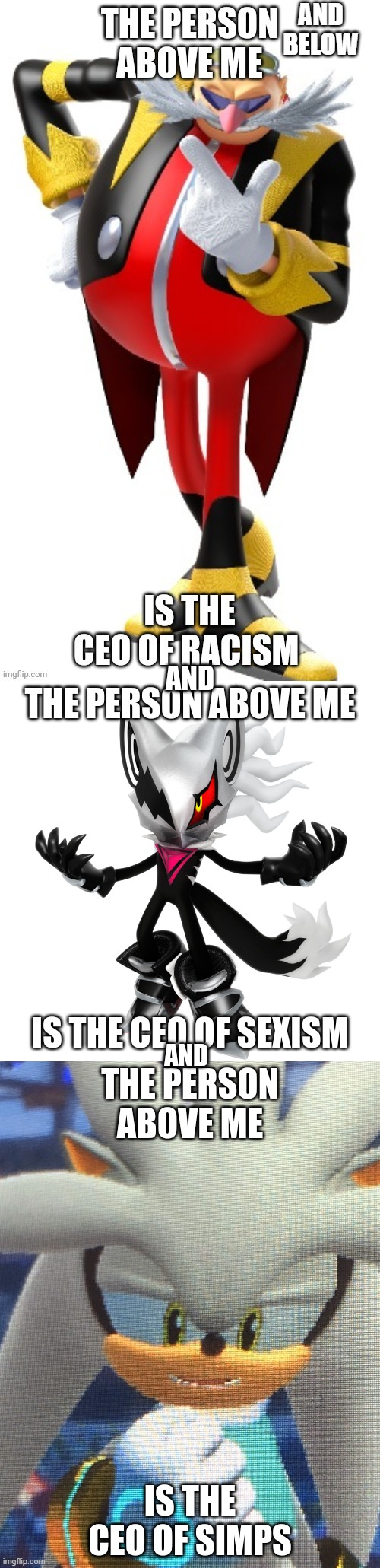 AND BELOW | made w/ Imgflip meme maker