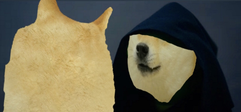 Evil doge Blank Meme Template