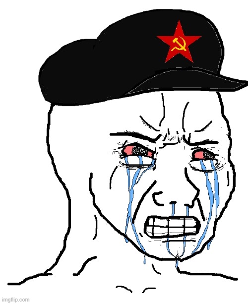 Frustrated Communist Wojak | image tagged in frustrated communist wojak | made w/ Imgflip meme maker