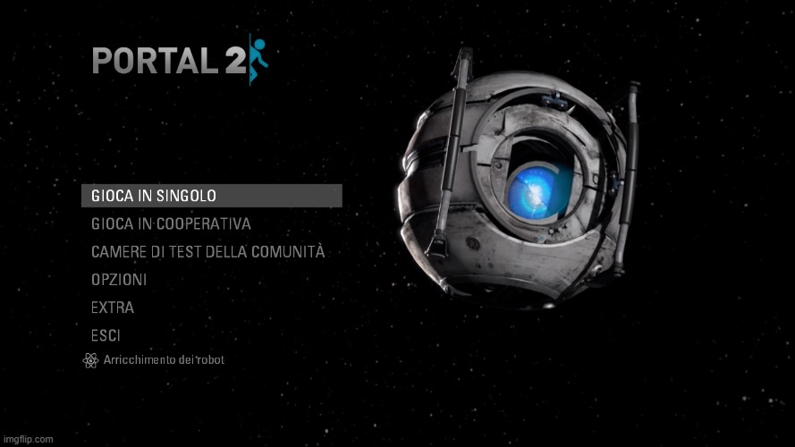 guess who just finished portal 2 | made w/ Imgflip meme maker