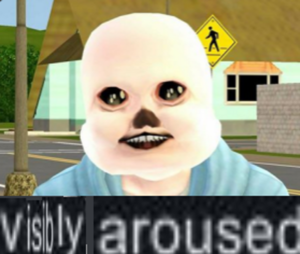 High Quality sans visibly aroused Blank Meme Template