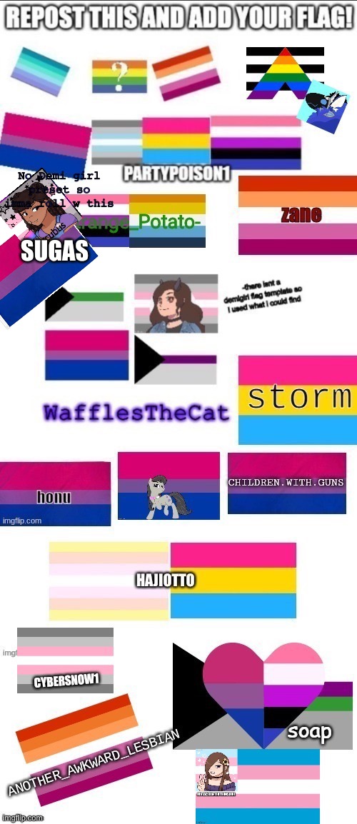Soo many bisexuals I am so proud | No Demi girl preset so imma roll w this; SUGAS | made w/ Imgflip meme maker