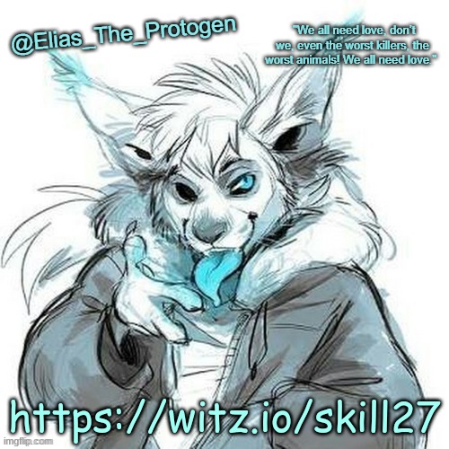 Elias_The_Protogen Furry Sans Announcement Template | https://witz.io/skill27 | image tagged in elias_the_protogen furry sans announcement template | made w/ Imgflip meme maker