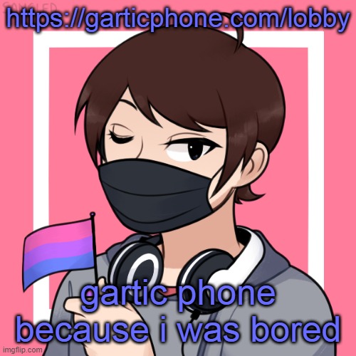 A picrew I made | https://garticphone.com/lobby; gartic phone because i was bored | image tagged in a picrew i made | made w/ Imgflip meme maker