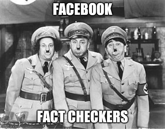 Facebook Fact Checkers | FACEBOOK; FACT CHECKERS | image tagged in funny memes | made w/ Imgflip meme maker