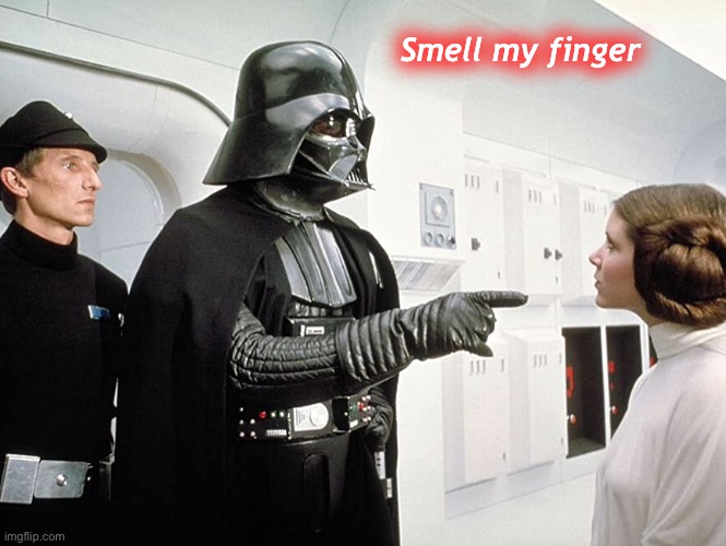 Smell my finger | made w/ Imgflip meme maker