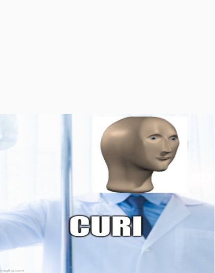 High Quality Curi Blank Meme Template