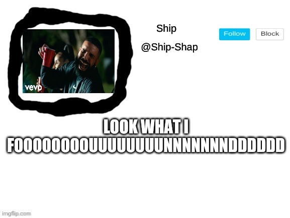 Image tagged in ship-shap announcement - Imgflip
