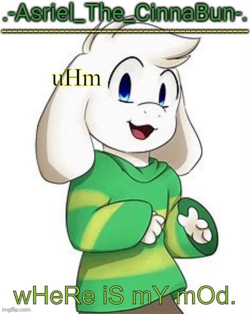 Ayo thx bazoo | uHm; wHeRe iS mY mOd. | image tagged in ayo thx bazoo,itsa joke,h | made w/ Imgflip meme maker