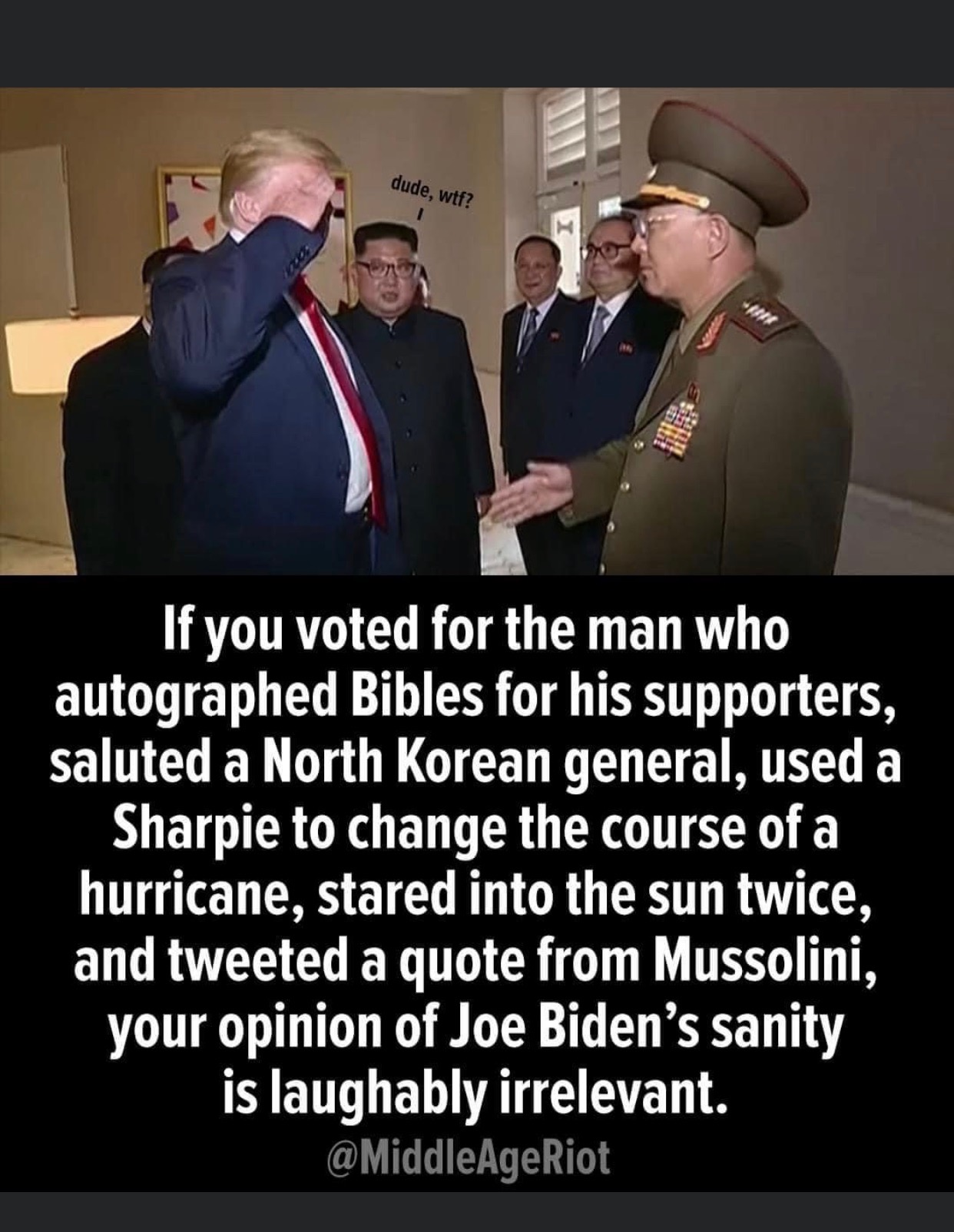 Trump loving dictators Blank Meme Template