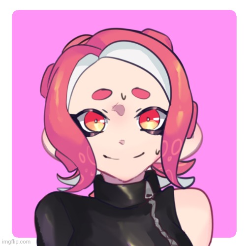 First Crusader's friend Seven (yes I know she's octoling but that's what happened in those prequels) | made w/ Imgflip meme maker