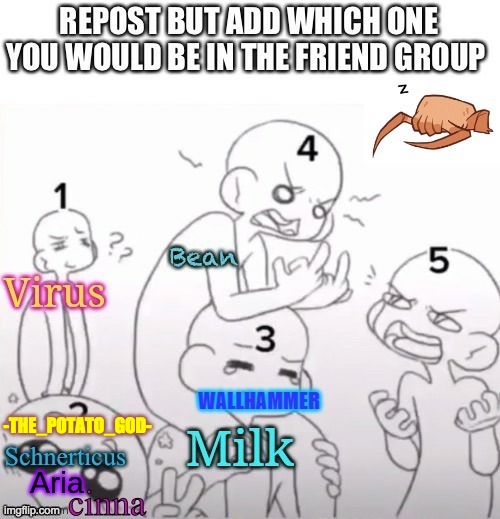 In number 2, pls repost | -THE_POTATO_GOD- | made w/ Imgflip meme maker