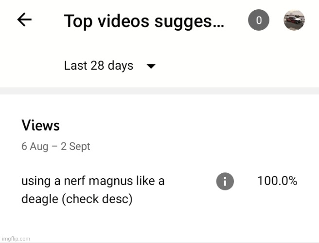 and that vid has 2k views | made w/ Imgflip meme maker