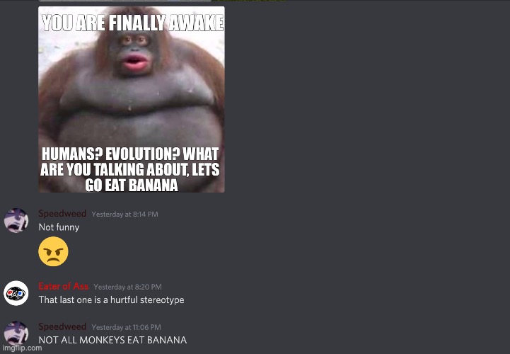 i posted a meme and this i how they responded | image tagged in e | made w/ Imgflip meme maker