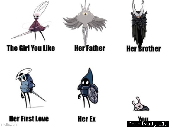 That One Girl | image tagged in hollow knight,hornet,gfs | made w/ Imgflip meme maker