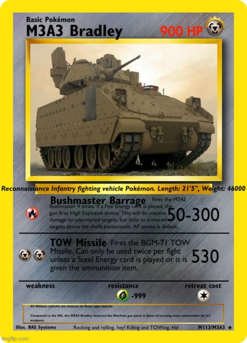 Military Vehicle Pokemon Cards #2 | image tagged in pokemon card meme,us military,military,pokemon,memes | made w/ Imgflip meme maker