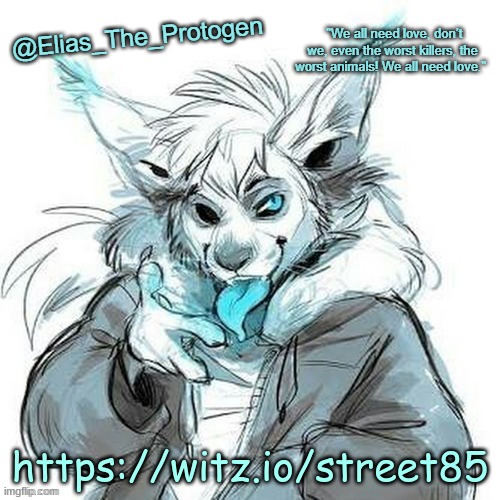 Elias_The_Protogen Furry Sans Announcement Template | https://witz.io/street85 | image tagged in elias_the_protogen furry sans announcement template | made w/ Imgflip meme maker