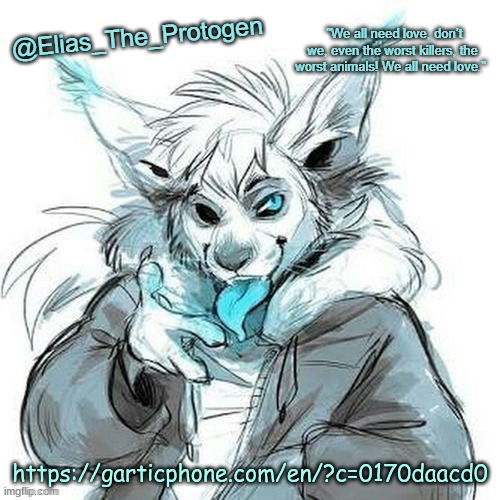 Elias_The_Protogen Furry Sans Announcement Template | https://garticphone.com/en/?c=0170daacd0 | image tagged in elias_the_protogen furry sans announcement template | made w/ Imgflip meme maker