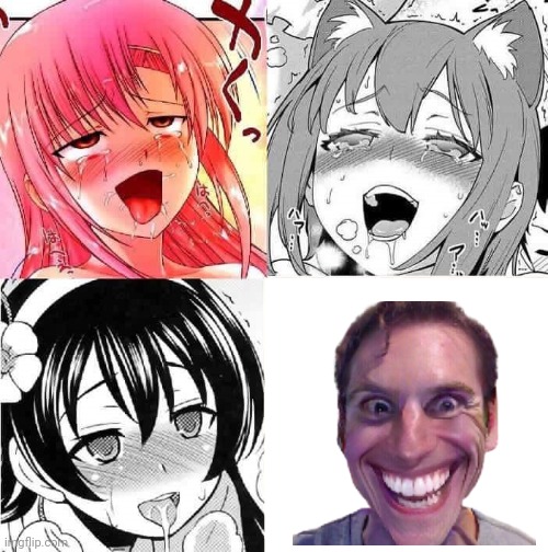 Hentai Faces | image tagged in hentai faces | made w/ Imgflip meme maker
