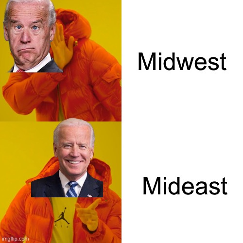 The Quicker Sniffer Upper likes the Taliban more than the Americans | Midwest; Mideast | image tagged in memes,drake hotline bling,stupid liberals | made w/ Imgflip meme maker