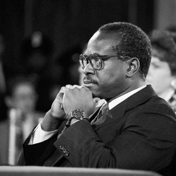 High Quality Clarence Thomas nominee Blank Meme Template