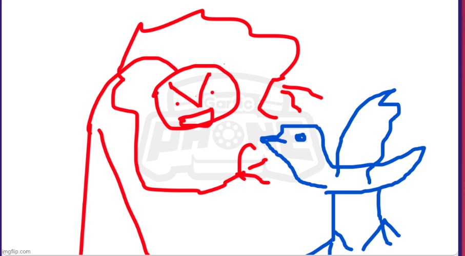 Danish angy at bloo, change my mind (I drew this in garlic) | image tagged in e | made w/ Imgflip meme maker