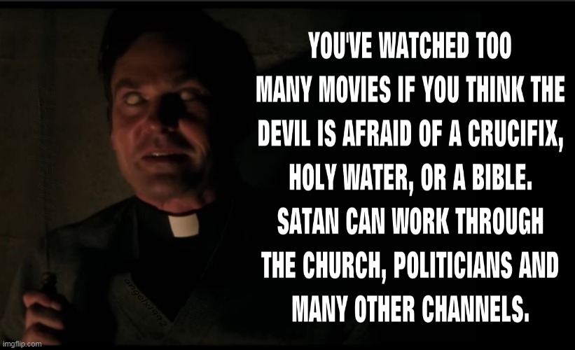 image tagged in satan,christians,evangelicals,supreme court,clown car republicans,politicians | made w/ Imgflip meme maker