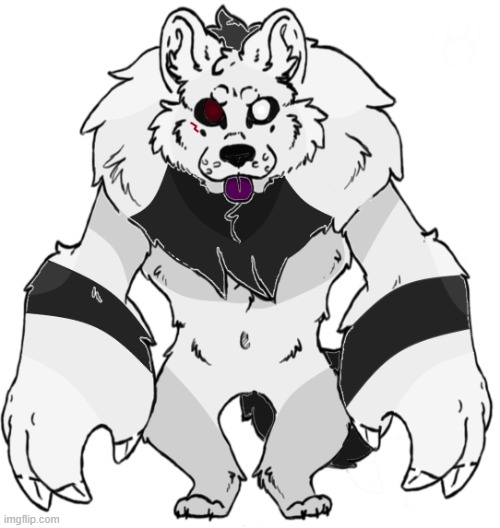 And here we have Werewuff(yes that's what the species is called) Cross | made w/ Imgflip meme maker