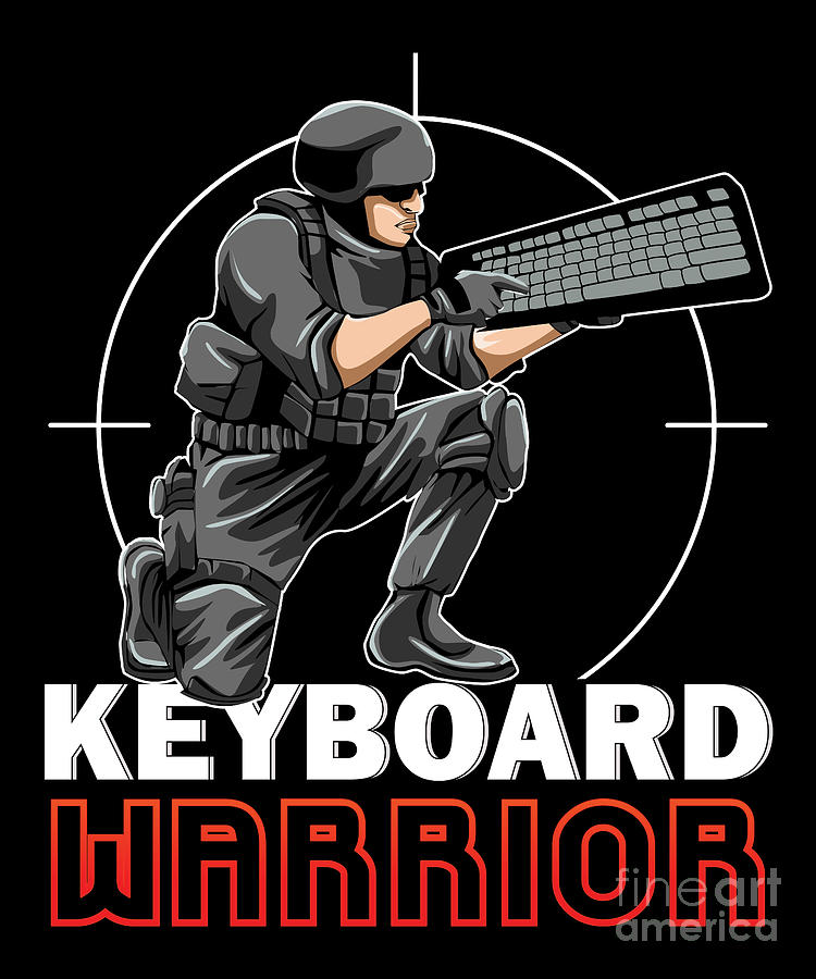 Keyboard Warrior Blank Meme Template