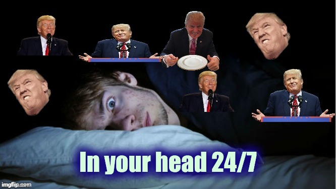 Extreme TDS | In your head 24/7 | image tagged in extreme tds | made w/ Imgflip meme maker