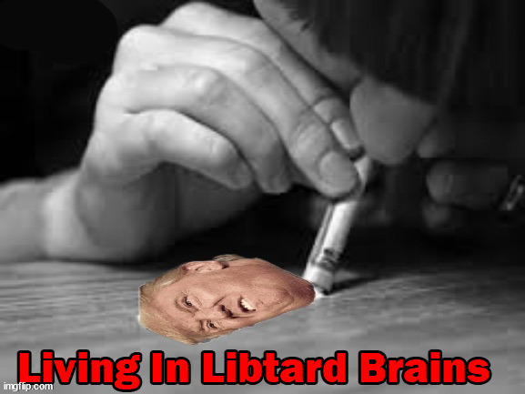 Still addicted | image tagged in stupid liberals | made w/ Imgflip meme maker