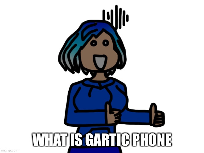 Can i eat it? | WHAT IS GARTIC PHONE | image tagged in stress | made w/ Imgflip meme maker