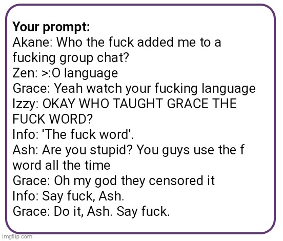 made w/ Imgflip meme maker