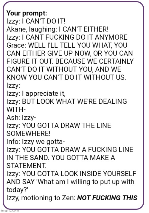 made w/ Imgflip meme maker