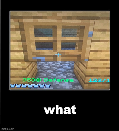 what | what | image tagged in minecraft,glitch,what,funny,meme,sfw | made w/ Imgflip meme maker