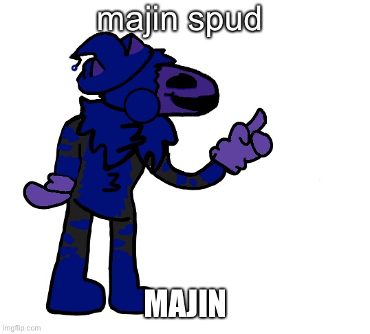 majin spud | majin spud; MAJIN | image tagged in roblox meme | made w/ Imgflip meme maker