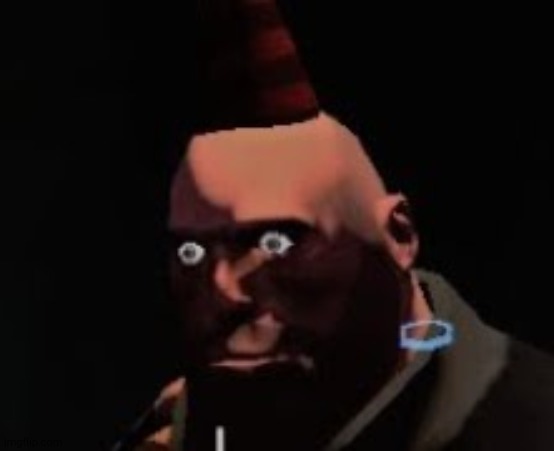 Tf2 heavy stare | image tagged in tf2 heavy stare | made w/ Imgflip meme maker