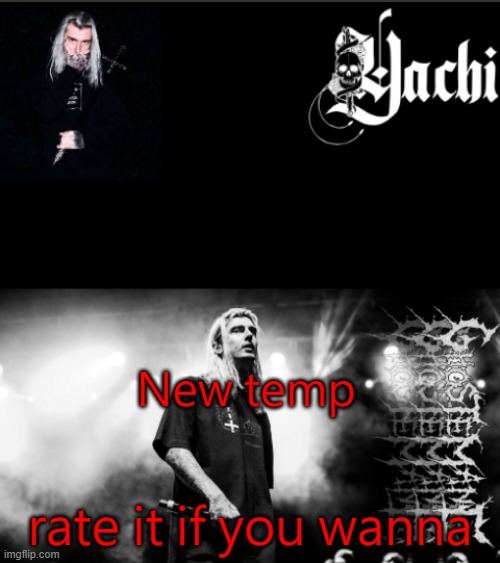 Yachi's ghostemane temp | New temp; rate it if you wanna | image tagged in yachi's ghostemane temp | made w/ Imgflip meme maker