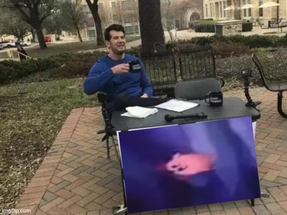 kirb | image tagged in memes,change my mind,kirby | made w/ Imgflip meme maker